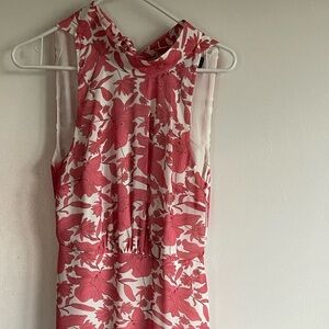 Sam Edelman Pink and White Floral Dress